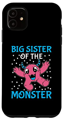 Big Sister Of The Monster Design Für Mädchen Hülle für iPhone 11 Big Sister Of The Monster Design Für Mädchen Hülle für iPhone 11 von Favorite Big Sister Designs For Girls