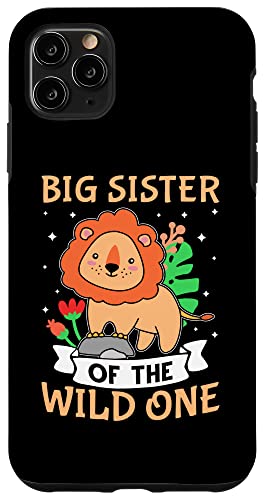 Big Sister Of The Wild One Kinder-Design mit Löwe Hülle für iPhone 11 Pro Max Big Sister Of The Wild One Kinder-Design mit Löwe Hülle für iPhone 11 Pro Max von Favorite Big Sister Designs For Girls