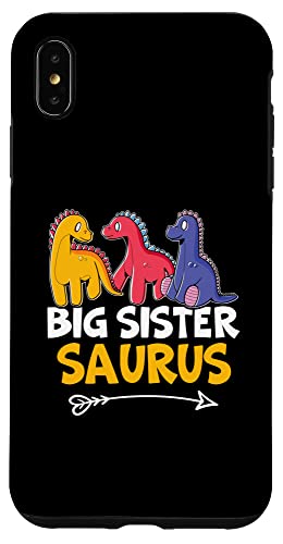 Big Sister Saurus Dino für Mädchen und Jungen Hülle für iPhone XS Max Big Sister Saurus Dino für Mädchen und Jungen Hülle für iPhone XS Max von Favorite Big Sister Designs For Girls