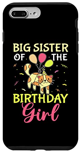 Große Schwester der Geburtstagskinderkatze Hülle für iPhone 7 Plus/8 Plus Große Schwester der Geburtstagskinderkatze Hülle für iPhone 7 Plus/8 Plus von Favorite Big Sister Designs For Girls