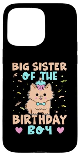 Große Schwester des Geburtstagskindes mit Cupcake Hülle für iPhone 15 Pro Max Große Schwester des Geburtstagskindes mit Cupcake Hülle für iPhone 15 Pro Max von Favorite Big Sister Designs For Girls