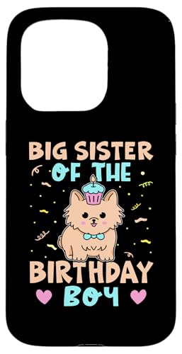 Große Schwester des Geburtstagskindes mit Cupcake Hülle für iPhone 15 Pro Große Schwester des Geburtstagskindes mit Cupcake Hülle für iPhone 15 Pro von Favorite Big Sister Designs For Girls