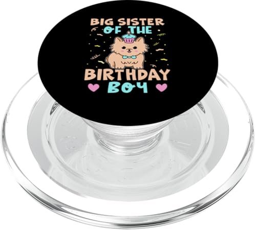 Große Schwester des Geburtstagskindes mit Cupcake PopSockets PopGrip für MagSafe Große Schwester des Geburtstagskindes mit Cupcake PopSockets PopGrip für MagSafe von Favorite Big Sister Designs For Girls