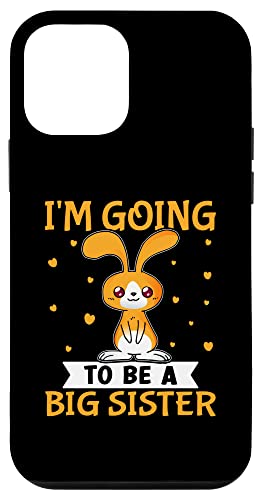 I'm Going To Be A Big Sister Design with Bunny Hülle für iPhone 12 mini I'm Going To Be A Big Sister Design with Bunny Hülle für iPhone 12 mini von Favorite Big Sister Designs For Girls