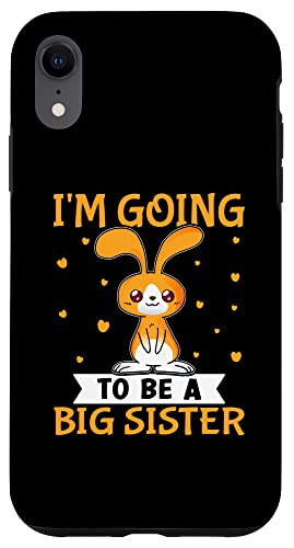I'm Going To Be A Big Sister Design with Bunny Hülle für iPhone XR I'm Going To Be A Big Sister Design with Bunny Hülle für iPhone XR von Favorite Big Sister Designs For Girls