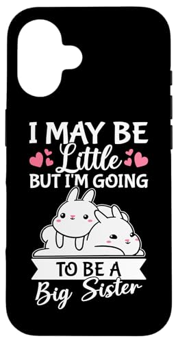 Ich bin vielleicht klein, aber ich werde eine große Schwester sein Hülle für iPhone 16 Ich bin vielleicht klein, aber ich werde eine große Schwester sein Hülle für iPhone 16 von Favorite Big Sister Designs For Girls