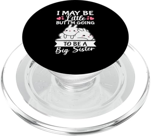 Ich bin vielleicht klein, aber ich werde eine große Schwester sein PopSockets PopGrip für MagSafe Ich bin vielleicht klein, aber ich werde eine große Schwester sein PopSockets PopGrip für MagSafe von Favorite Big Sister Designs For Girls