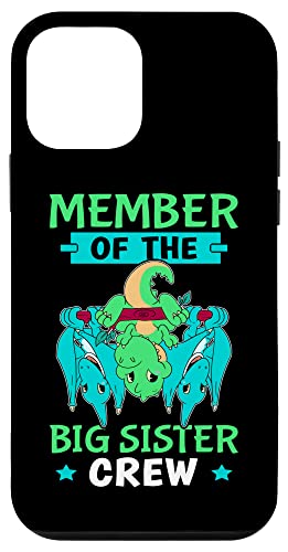 Mitglied der Big Sister Crew Dino und Fledermäuse Hülle für iPhone 12 mini Mitglied der Big Sister Crew Dino und Fledermäuse Hülle für iPhone 12 mini von Favorite Big Sister Designs For Girls