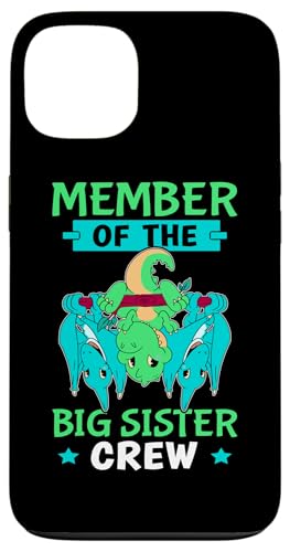 Mitglied der Big Sister Crew Dino und Fledermäuse Hülle für iPhone 13 Mitglied der Big Sister Crew Dino und Fledermäuse Hülle für iPhone 13 von Favorite Big Sister Designs For Girls
