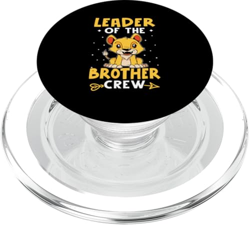 Anführer der Brother-Crew für Mädchen und Jungen PopSockets PopGrip für MagSafe von Favorite Brother Designs For Boys