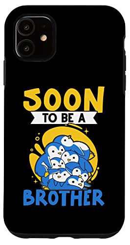 Bald ein Bruder für Mädchen und Jungen Hülle für iPhone 11 Bald ein Bruder für Mädchen und Jungen Hülle für iPhone 11 von Favorite Brother Designs For Boys