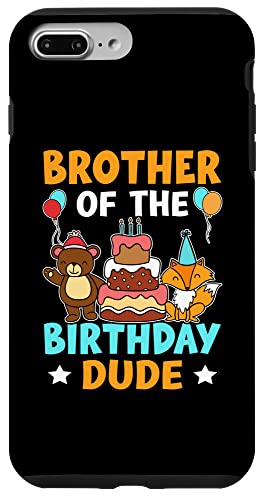 Brother Of The Birthday Dude für Mädchen und Jungen Hülle für iPhone 7 Plus/8 Plus Brother Of The Birthday Dude für Mädchen und Jungen Hülle für iPhone 7 Plus/8 Plus von Favorite Brother Designs For Boys
