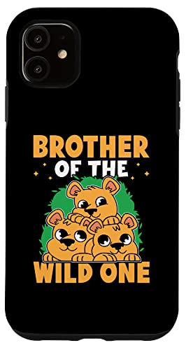 Brother Of The Wild One für Mädchen und Jungen Hülle für iPhone 11 Brother Of The Wild One für Mädchen und Jungen Hülle für iPhone 11 von Favorite Brother Designs For Boys