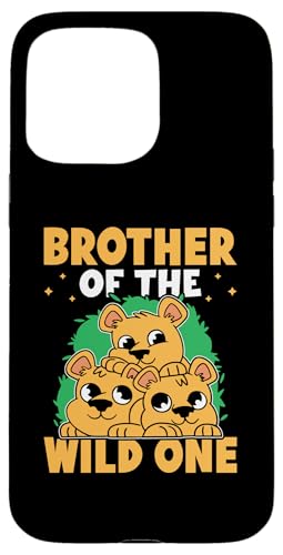 Brother Of The Wild One für Mädchen und Jungen Hülle für iPhone 15 Pro Max Brother Of The Wild One für Mädchen und Jungen Hülle für iPhone 15 Pro Max von Favorite Brother Designs For Boys