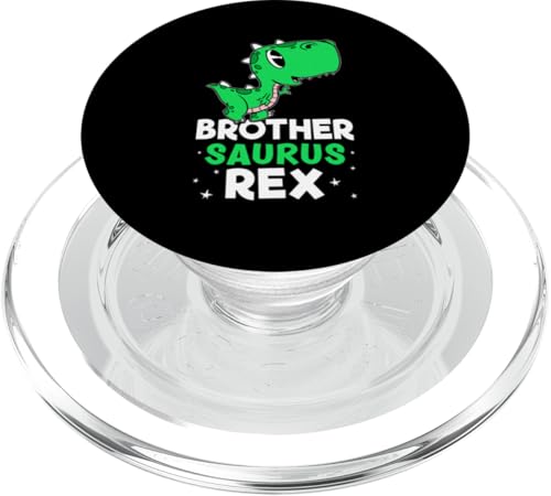 Brother Saurus Rex T-Rex für Mädchen und Jungen PopSockets PopGrip für MagSafe von Favorite Brother Designs For Boys