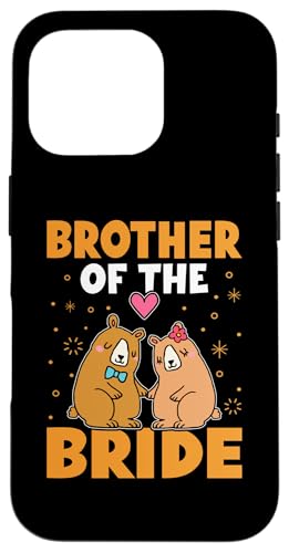 Bruder der Braut Hülle für iPhone 16 Pro Bruder der Braut Hülle für iPhone 16 Pro von Favorite Brother Designs For Boys