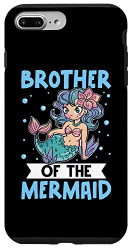 Bruder der Meerjungfrau für Mädchen und Jungen Hülle für iPhone 7 Plus/8 Plus von Favorite Brother Designs For Boys