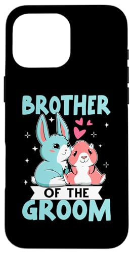 Bruder des Bräutigams Hülle für iPhone 16 Pro Max von Favorite Brother Designs For Boys