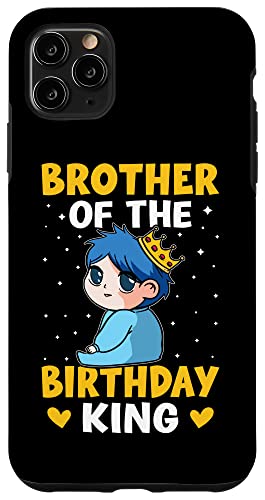 Bruder des Geburtstagskönigs für Mädchen und Jungen Hülle für iPhone 11 Pro Max Bruder des Geburtstagskönigs für Mädchen und Jungen Hülle für iPhone 11 Pro Max von Favorite Brother Designs For Boys