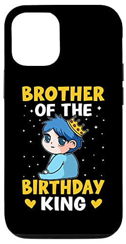 Bruder des Geburtstagskönigs für Mädchen und Jungen Hülle für iPhone 12/12 Pro Bruder des Geburtstagskönigs für Mädchen und Jungen Hülle für iPhone 12/12 Pro von Favorite Brother Designs For Boys