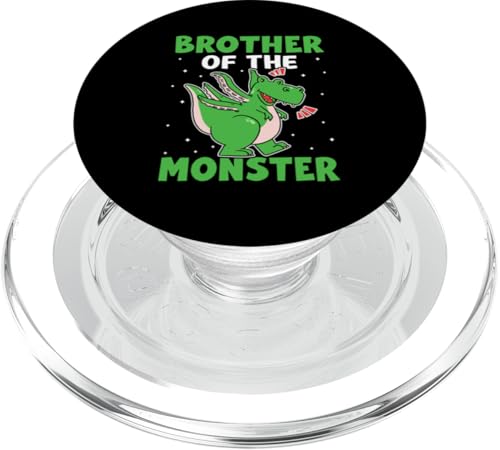 Bruder des Monsters für Mädchen und Jungen PopSockets PopGrip für MagSafe von Favorite Brother Designs For Boys