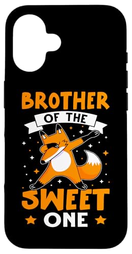 Bruder des Süßen Fox Dab Hülle für iPhone 16 von Favorite Brother Designs For Boys