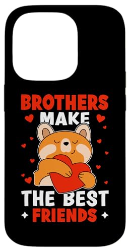 Brüder machen das Herz des besten Freundes Hülle für iPhone 14 Pro von Favorite Brother Designs For Boys