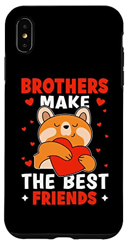 Brüder machen das Herz des besten Freundes Hülle für iPhone XS Max von Favorite Brother Designs For Boys