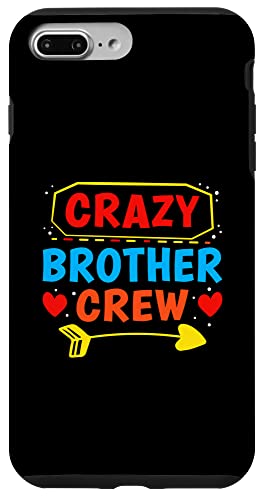 Crazy Brother Crew für Mädchen und Jungen Hülle für iPhone 7 Plus/8 Plus von Favorite Brother Designs For Boys
