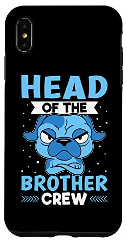 Head Of The Brother Crew für Mädchen und Jungen Hülle für iPhone XS Max Head Of The Brother Crew für Mädchen und Jungen Hülle für iPhone XS Max von Favorite Brother Designs For Boys