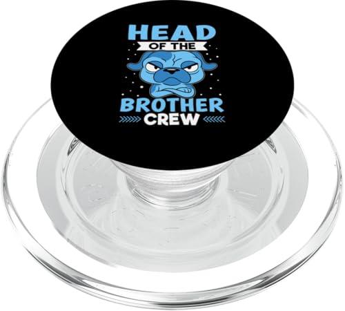 Head Of The Brother Crew für Mädchen und Jungen PopSockets PopGrip für MagSafe Head Of The Brother Crew für Mädchen und Jungen PopSockets PopGrip für MagSafe von Favorite Brother Designs For Boys