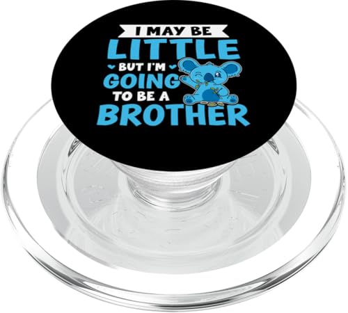 Ich bin vielleicht klein, aber ich werde ein Bruder sein PopSockets PopGrip für MagSafe Ich bin vielleicht klein, aber ich werde ein Bruder sein PopSockets PopGrip für MagSafe von Favorite Brother Designs For Boys