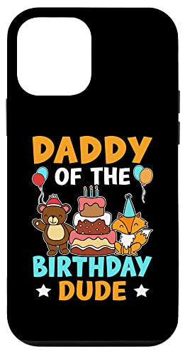 Daddy Of The Birthday Dude für Mädchen und Jungen Hülle für iPhone 12 mini von Favorite Daddy Designs For Boys