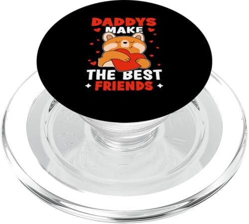 Dadys Make The Best Friends Herz PopSockets PopGrip für MagSafe von Favorite Daddy Designs For Boys