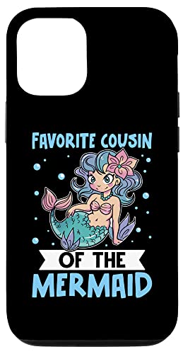 Lieblingscousin der Meerjungfrau für Mädchen und Jungen Hülle für iPhone 12/12 Pro Lieblingscousin der Meerjungfrau für Mädchen und Jungen Hülle für iPhone 12/12 Pro von Favorite Favorite Cousin Designs For Boys