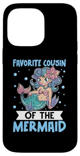 Lieblingscousin der Meerjungfrau für Mädchen und Jungen Hülle für iPhone 14 Pro Max Lieblingscousin der Meerjungfrau für Mädchen und Jungen Hülle für iPhone 14 Pro Max von Favorite Favorite Cousin Designs For Boys