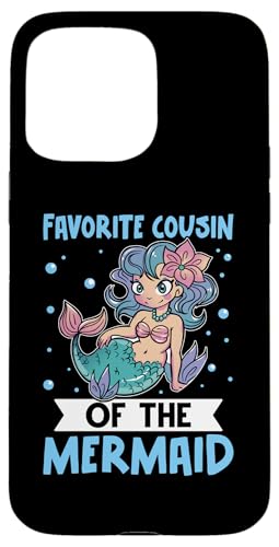 Lieblingscousin der Meerjungfrau für Mädchen und Jungen Hülle für iPhone 15 Pro Max Lieblingscousin der Meerjungfrau für Mädchen und Jungen Hülle für iPhone 15 Pro Max von Favorite Favorite Cousin Designs For Boys