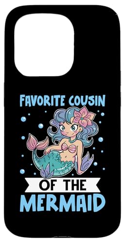 Lieblingscousin der Meerjungfrau für Mädchen und Jungen Hülle für iPhone 15 Pro Lieblingscousin der Meerjungfrau für Mädchen und Jungen Hülle für iPhone 15 Pro von Favorite Favorite Cousin Designs For Boys