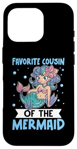 Lieblingscousin der Meerjungfrau für Mädchen und Jungen Hülle für iPhone 16 Pro Lieblingscousin der Meerjungfrau für Mädchen und Jungen Hülle für iPhone 16 Pro von Favorite Favorite Cousin Designs For Boys