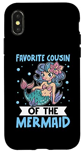 Lieblingscousin der Meerjungfrau für Mädchen und Jungen Hülle für iPhone X/XS Lieblingscousin der Meerjungfrau für Mädchen und Jungen Hülle für iPhone X/XS von Favorite Favorite Cousin Designs For Boys