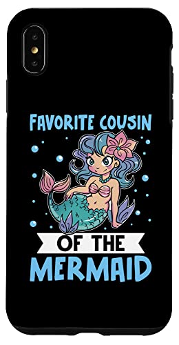 Lieblingscousin der Meerjungfrau für Mädchen und Jungen Hülle für iPhone XS Max Lieblingscousin der Meerjungfrau für Mädchen und Jungen Hülle für iPhone XS Max von Favorite Favorite Cousin Designs For Boys