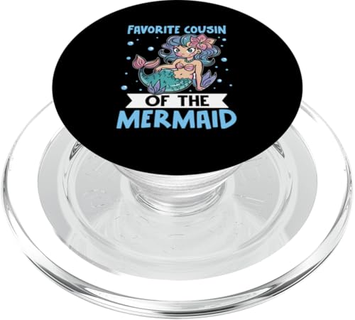 Lieblingscousin der Meerjungfrau für Mädchen und Jungen PopSockets PopGrip für MagSafe Lieblingscousin der Meerjungfrau für Mädchen und Jungen PopSockets PopGrip für MagSafe von Favorite Favorite Cousin Designs For Boys
