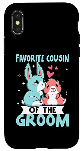 Lieblingscousin des Bräutigams Hülle für iPhone X/XS Lieblingscousin des Bräutigams Hülle für iPhone X/XS von Favorite Favorite Cousin Designs For Boys
