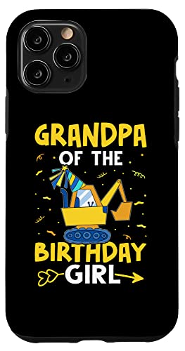 Grandpa Of The Birthday Girl Bagger Hülle für iPhone 11 Pro von Favorite Grandpa Designs For Boys