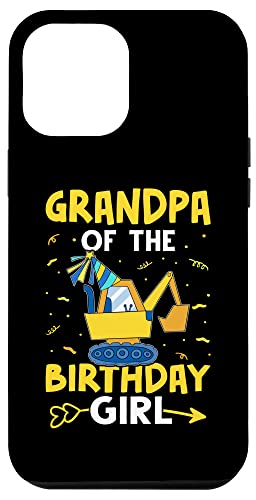 Grandpa Of The Birthday Girl Bagger Hülle für iPhone 12 Pro Max von Favorite Grandpa Designs For Boys