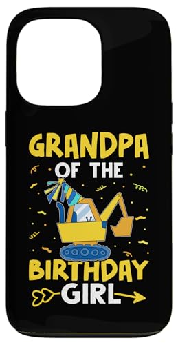 Grandpa Of The Birthday Girl Bagger Hülle für iPhone 13 Pro von Favorite Grandpa Designs For Boys