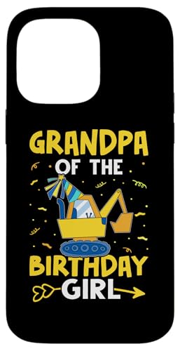 Grandpa Of The Birthday Girl Bagger Hülle für iPhone 14 Pro Max von Favorite Grandpa Designs For Boys