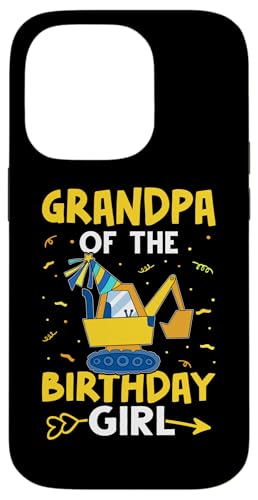 Grandpa Of The Birthday Girl Bagger Hülle für iPhone 14 Pro von Favorite Grandpa Designs For Boys