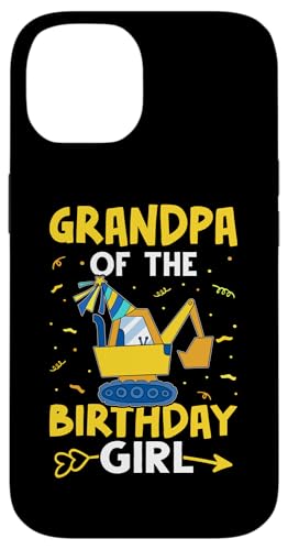 Grandpa Of The Birthday Girl Bagger Hülle für iPhone 14 von Favorite Grandpa Designs For Boys