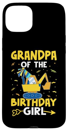 Grandpa Of The Birthday Girl Bagger Hülle für iPhone 15 Plus von Favorite Grandpa Designs For Boys